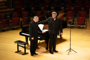 Schubert Week at the Pierre Boulez Saal with W. Rieger Photo: Peter Adamik