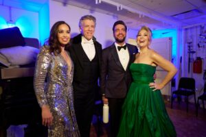 Christmas Night Opera with Francesco Lanzillota conducting the American Symphony Orchestra with Anita Monserrat, Asmik Grigorian, Brian Jagde, Nadine Sierra, Sondra Radvanovsky, Thomas Hampson performing at Carnegie Hall. Photo: Kir Simakov